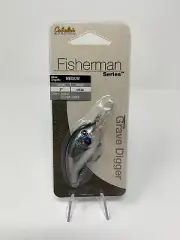 Cabela's Grave Digger Swim Bait Lure - HOLO Silver Sides - 1/4oz