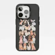 iPhone 16 15 14 13 12 11 Pro Max Plus Case Clear Shockproof Cute Dog Puppy Cover