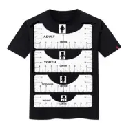 4 Pcs T-Shirt Alignment Craft Rulers with Guide Tools