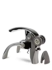 Peugot Baltaz Lever-style corkscrew with foil-cutter basalt-coloured