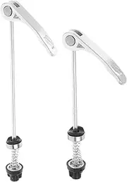 2pcs Bike Quick Release Skewers Extended Levers Versatile for Front Rear Wheel Hubs on Road Bikes