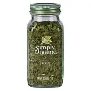 Simply Organic Parsley Flakes, Cut & Sifted, Certified Organic, 0.26 Oz