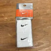 Nike Wristbands Single Wide Vintage Swoosh 2 Pack Basketball 90s