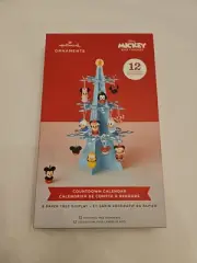 Hallmark Ornaments, Mickey And Friends 12 Mini Ornaments Countdown Calendar