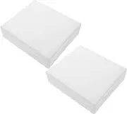 Plastic Dvd Storage Case 2 Pack 24 Disc Capacity Universal Fit Cd Case Elegant Design for Home Office