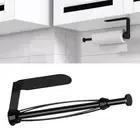 Paper Towel Holder Hanger Rack Kitchen Shelf Organizer Under Cabinet Roll Shelf