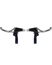 Azur V Brake Lever Set Black Chrome