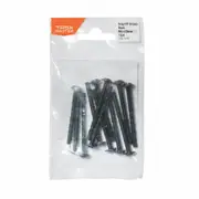 Taskmaster M4 x 50mm Black Snap Off Screw - 12 Pack