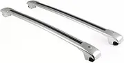 2PC Cross Bars Compatible for Benz GLS X167 2020-2025 Crossbar Luggage Carrier Roof Rack Rail Carrier Lockable Cargo Bars(Silver)