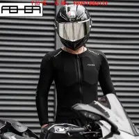 在飛比找Yahoo!奇摩拍賣優惠-機車服FEHER摩托車護甲衣夏季騎行服男網眼透氣速干機車服女