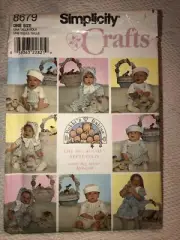 Simplicity Crafts 8679 Hats Baskets Bunnies & Babies Sewing Pattern Uncut￼
