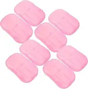 Travel Essential Lathering Soap Box 20 Travel Soap Sheets Soap Slices Small Hand Soaps Outdoor Use Easy Pack