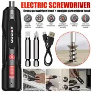 Mini Rechargeable Cordless Electric Screwdriver Drill USB Charging Power Tool NE