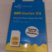 H20 Wireless Sim Card Trio Sim Nano Micro Standard) Phone Sim Card Prepaid Save