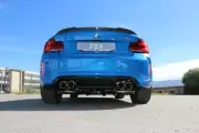 Duplex Sports Exhaust Incl. Click-On BMW M2 F87 Competition+Cs Per 2x90mm (for: BMW)
