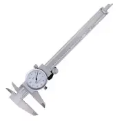 High Grade Stainless Steel Dial Vernier Caliper Resistant to Wear and Tear