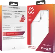 ZAGG Crystal Palace Case iPhone 15 Pro Clear