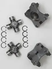2005-10 Jeep Grand Cherokee WK & Commander XK Rear Driveshaft Flanges & U-Joints (for: Jeep)