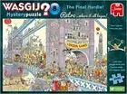 Jumbo Wasgij Retro Mystery 8 The Final Hurdle Jigsaw Puzzle 1000pcs (JUM00330)