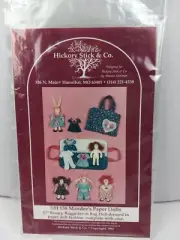 Vintage Hickory Stick & Co. Mandee's Paper Dolls Pattern 1992