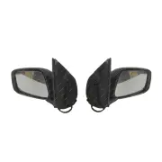 Right & Left Black Electric Door Mirror for Nissan Navara D40 With Led Blinker