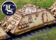 SHERMAN EZ8 WINTER GERMAN WWII ARMORED CAR TRAIN CS01062 USA SHIPPING!