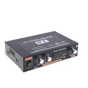 HiFi Stereo Audio Amplifier 2 x 45W Dua Wireless Bluetooth Hi-Fi Power Amplifier