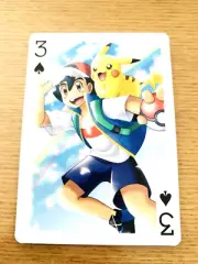 Ash Pikachu PALCITY Pokemon Playing Card Poker Card Nintendo From Japan L-13