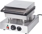 Commercial Belgian Waffle Maker 2-Slice Waffle Iron Electric Waffle Machine Double-Sided Uniform Heating Nonstick For Fluffy Golden Waffles, Hash Browns Suitable For Restaurant Bakeries Snack Bar