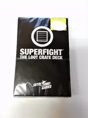 SUPERFIGHT Card Game Deck Skybound NEW SEALED LOOT CRATE Edition