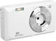 4K Digital Camera for Photography, 50MP Vlogging Cameras with 2.7" Screen, LED Fill Light, 16x Zoom Autofocus, Compact Travel Video Camera for Beginner
