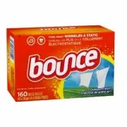 160 Sheets Bounce Fabric Softener Dryer Sheets Outdoor Fresh sheet