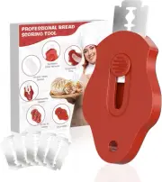 Bread Lame, Magnetic Flexible Sourdough Scoring Tool with 5 Blades for Artisan B