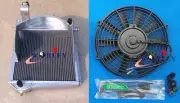 Aluminum Radiator + FAN for Austin Healey Sprite Bugeye / MG Midget 948 / 1098 (for: MG)