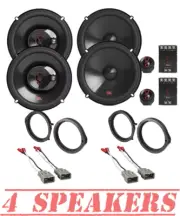 JBL Stage3 Series 6.5" Component/Coaxial Car Speakers for 2006-2021 Honda Civic (for: Honda)