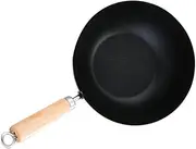 Gatuida Cooking Pan Set Wok Pan for Gas Stove Everyday Pan Mini Frying Wok Kitchen Supply Non-Stick Griddle