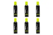 6PK Gillette Labs Skin Care Quick Rinse Mens Shave/Shaving Foam/Gel 240G Black