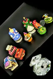 1 porcelain trinket box Send Message With Your Choice