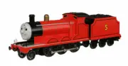 Bachmann HO Scale Thomas Moving Eyes Locomotive Train - Red