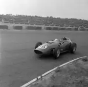 Cliff Allison Ferrari 246 Formula 1 Motor Racing 1959 Old Photo 6