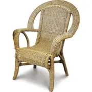 Syracuse Seagrass Armchair in Natural