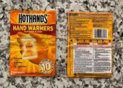 HotHands Hand Warmers, 2 Packs, in Pairs, Safe Natural Odorless Pocket Heat