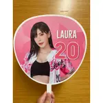 統一獅 女孩 主題日 扇子 女孩日 UNIGIRLS 英雄女神日 LAURA 藍辰語