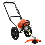 Brush Cutter with Wheels Orange 52 cc 1.45 kW vidaXL