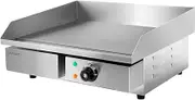 Devanti 3000W Electric Griddle Hot Plate - Stainless Steel