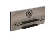 STIGA Ping Pong Storage Wall Rack, Brown