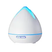 Purespa Ultrasonic 400ml Oil Diffuser Portable Air Purifier 16.5x14cm White