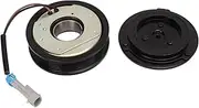 XTevu AC Compressor Clutch, Magnetic Coupling Pulley Plate, Compatible with Opel, 13124751 Compressor Clutch Set, Air Conditioning Pulley Replacement