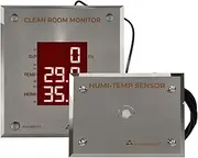 Clean Room Differential Pressure Monitor (Temp, RH, Diff. Pressure) for Pharma Clean Rooms, Hospitals, API Factory Calibration Certificate Model: AI-CRM3-1-1 (RS485 Communication+ 4-20mA Optional)