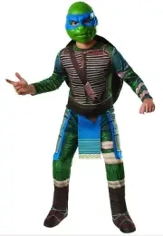 Teenage mutant Ninja Turtles Leonardo Child Costume Large 8-10 yrs